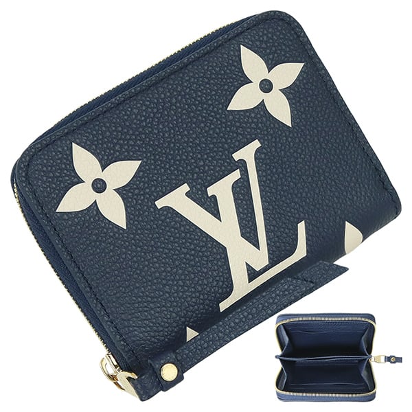 New LOUIS VUITTON ルイヴィトン ジッピーコインパース モノグラムアン