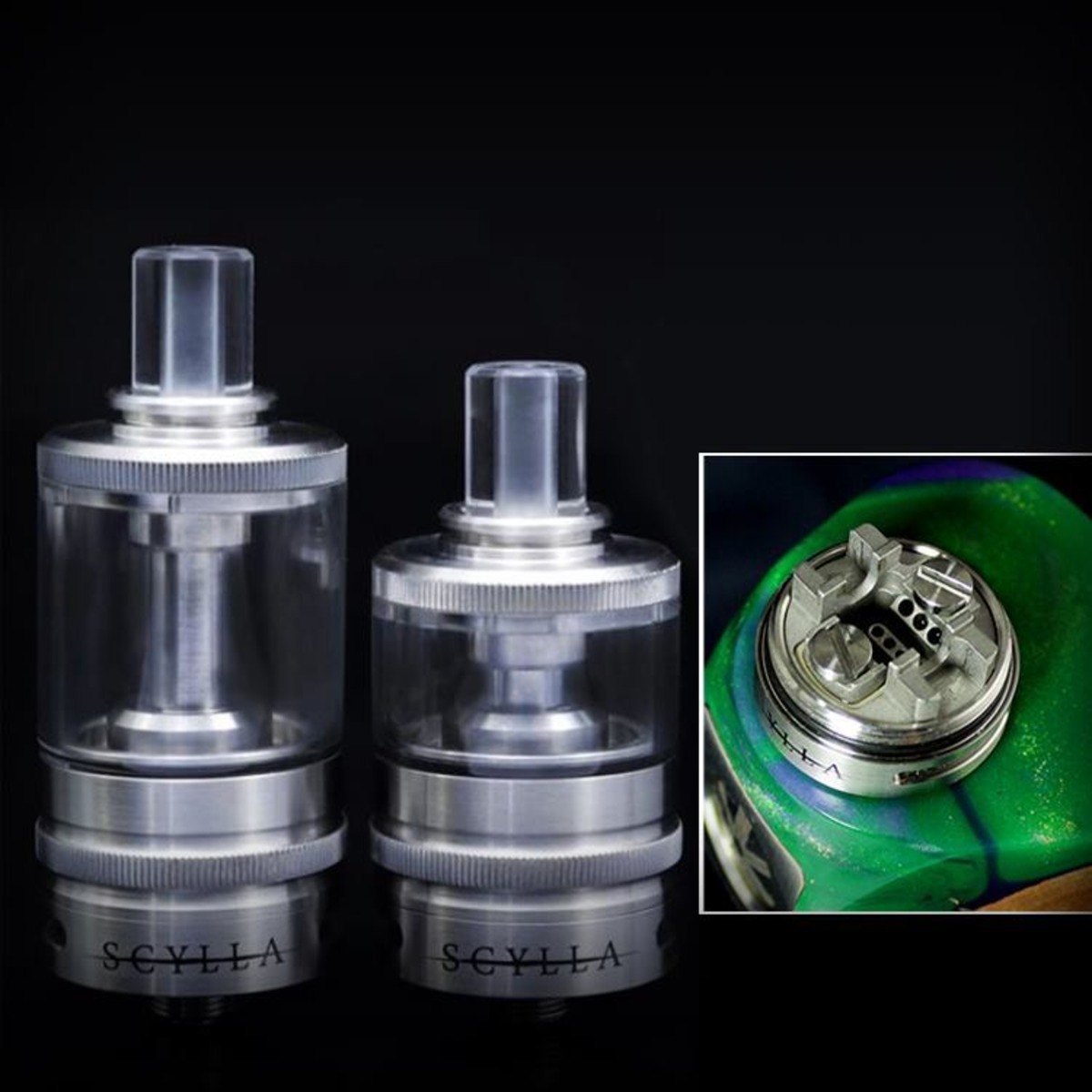 Scylla RTA + 2ml tanktube and Chimney by Vicious Ant 【CLONE 