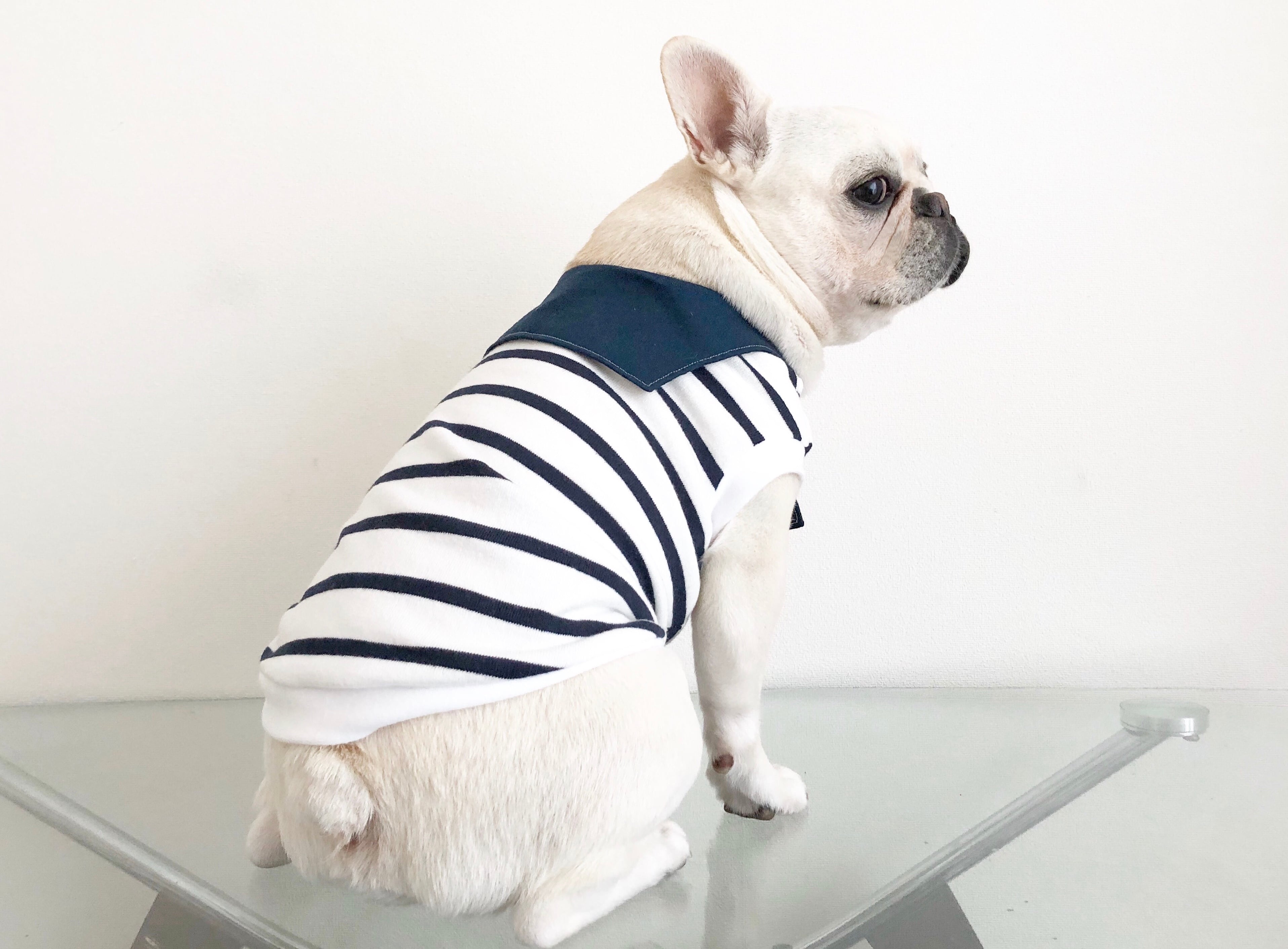 マリンセーラータンクトップ | 犬服BUTTER