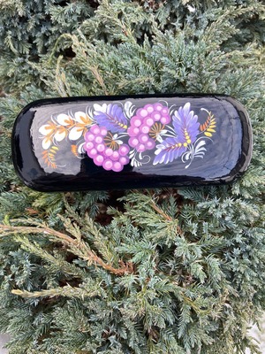 ペトリキフカ塗り　サングラス/眼鏡ケース（ホメンコ作）