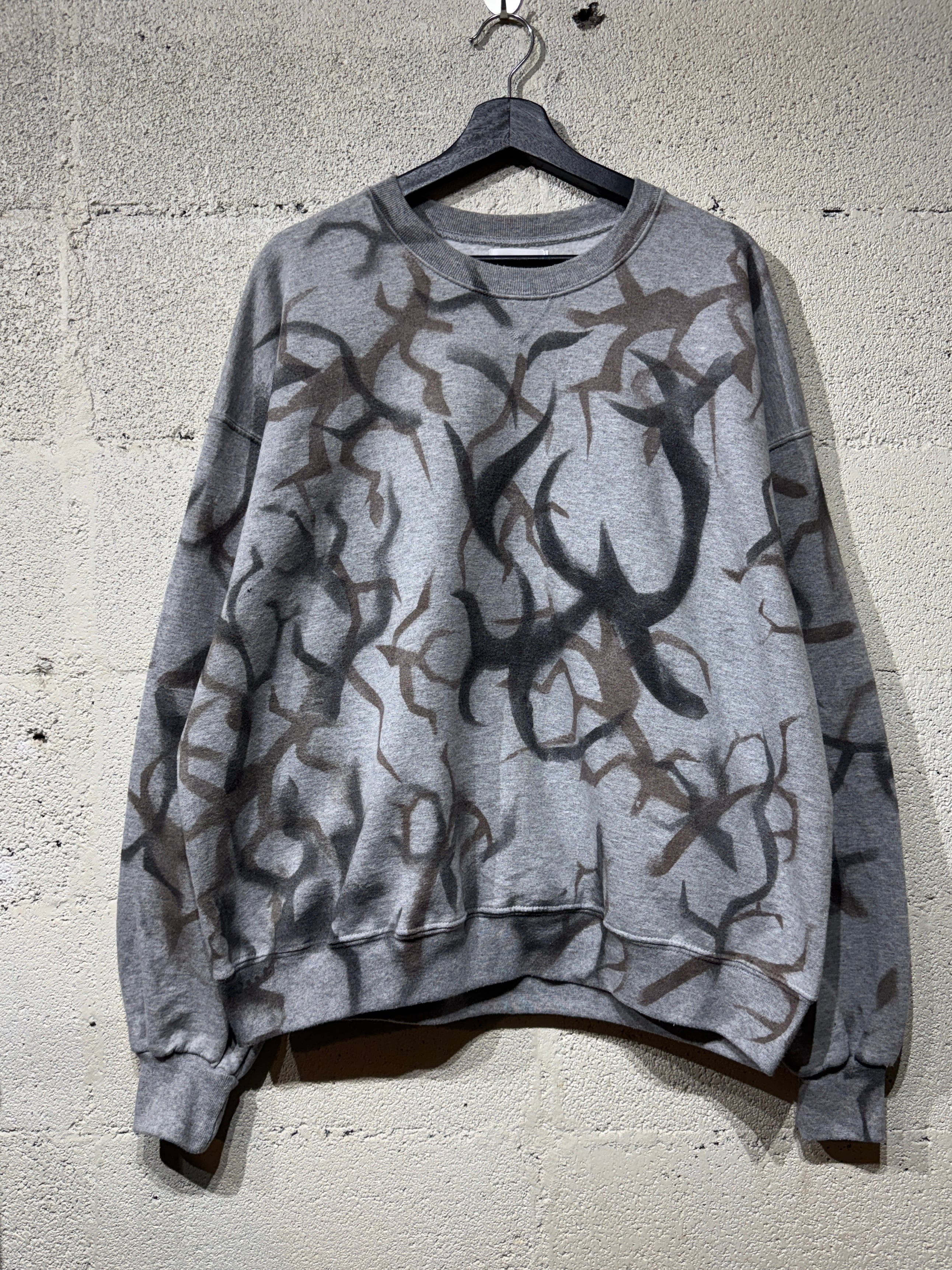Art Spray Trival Camo Sweat サイズ2 gray at5