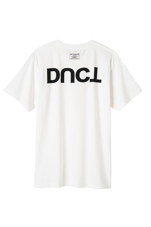 DUCT COFFEE LAB オリジナル　MIRROR LOGO　Tシャツ　ホワイト×ブラック