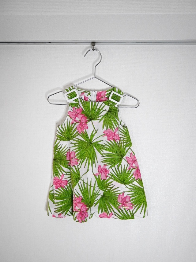 （KD247）80cm CELINE flower printed casual dress