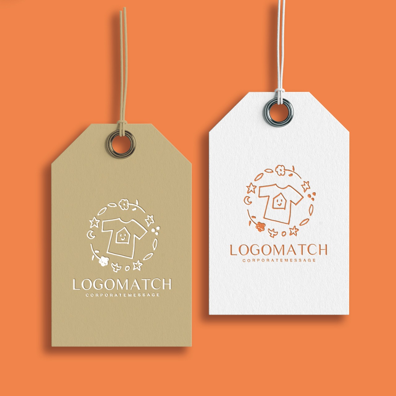 毎日を彩る服のロゴ