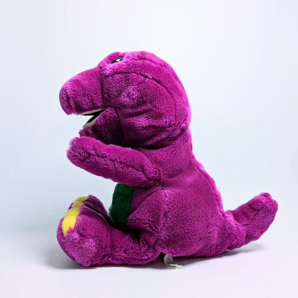 ☆ VINTAGE ☆【 Barney & Friends ( バーニー&フレンズ ) 】ハンドパペット ぬいぐるみ プラッシュ plush ビンテージ 1992年製〚アメリカン雑貨 アメトイ〛