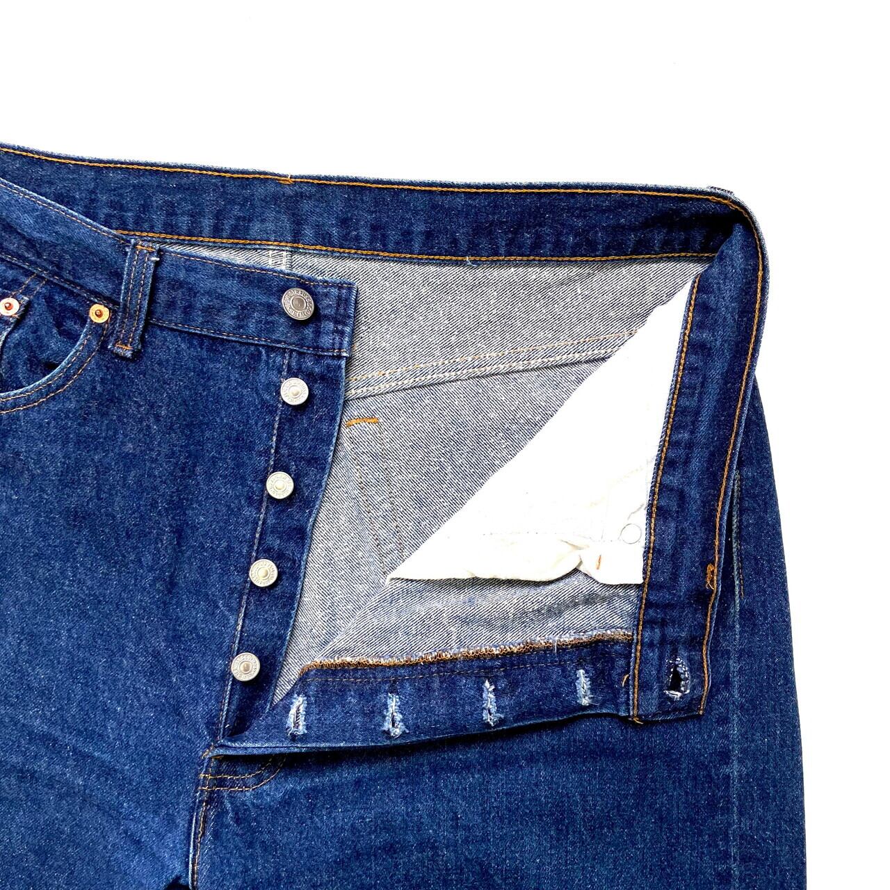 90s Levi's リーバイス 501xx 濃紺 W38 ヴィンテージ Levi's - 90s リーバイス501xx USA製 30×36 濃紺 真っ紺の通販 by