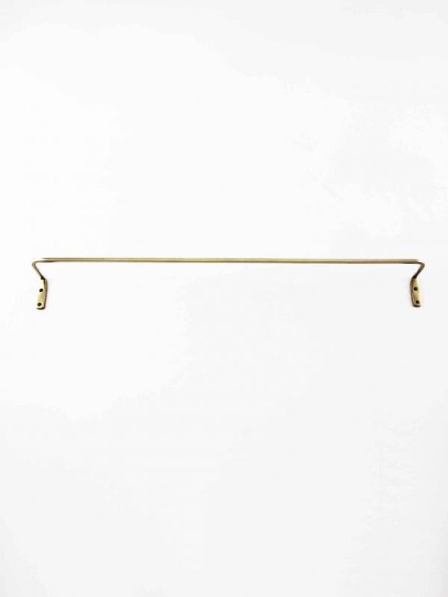 TOWEL HANGER L BRASS/真鍮/タオルハンガー/トイレ/キッチン/洗面所/金具