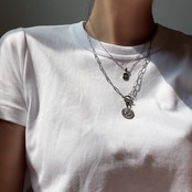 自分で選べるカスタムネックレス［シルバーチェーン］