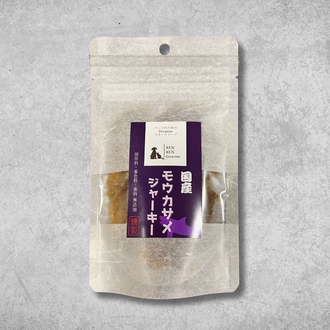 国産】モウカサメジャーキー | 国産の犬・猫用おやつ専門店【KUN KUN