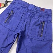 タグ付き 未使用品 NAPAPIJRI ナパピリ ミリタリー ショートパンツ ハーフパンツ ショーツ サイズ 38 /パープル系