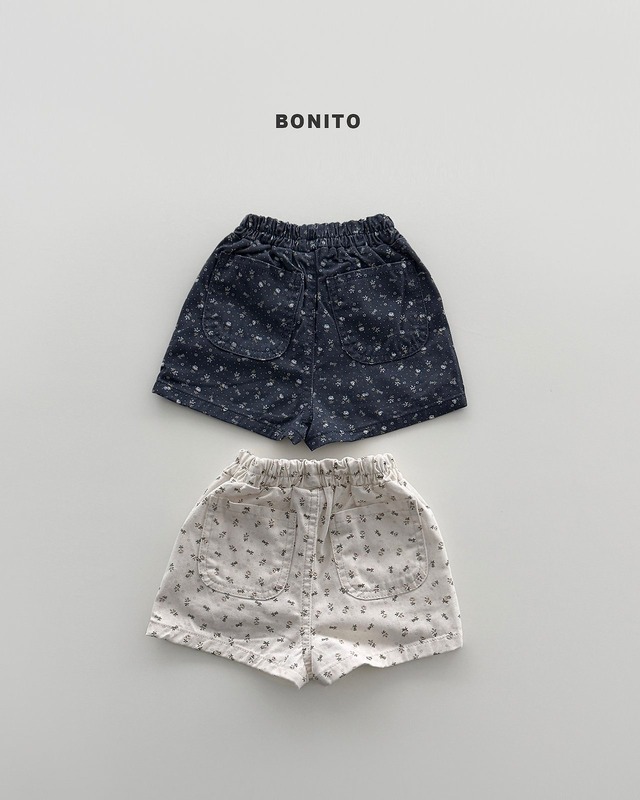 《予約》送料無料【BONITO】flower shorts