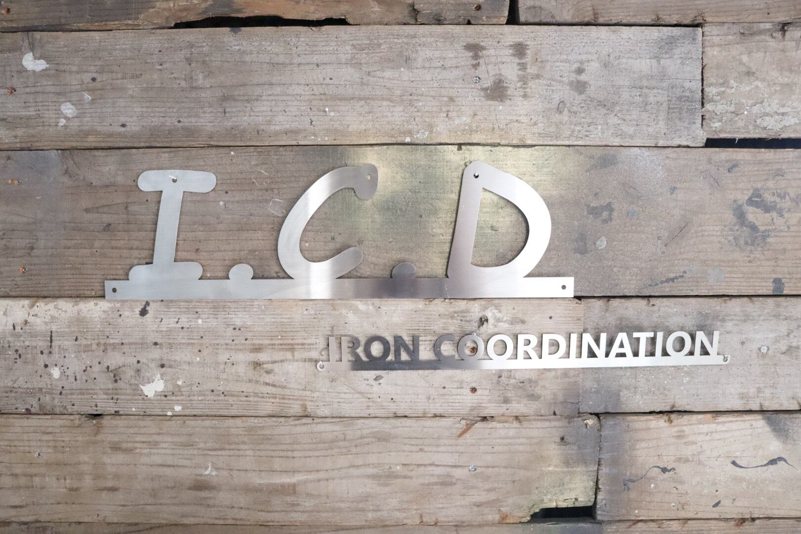 【オーダー】 アイアンカッティングサイン/アイアン看板/アイアン表札