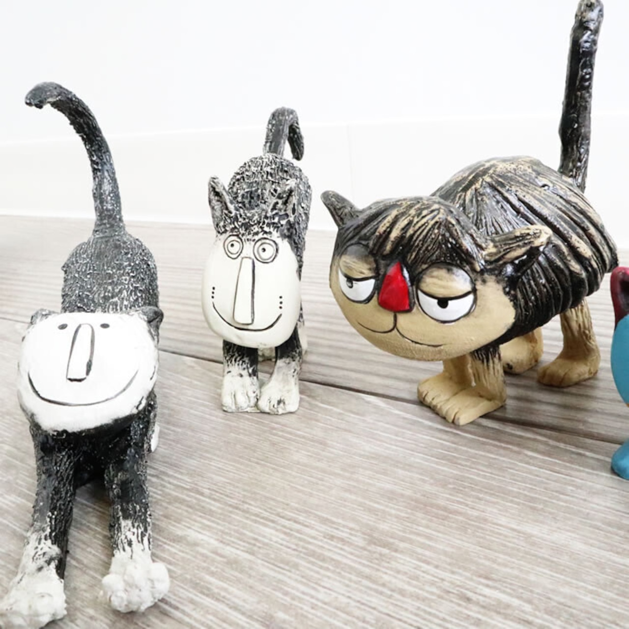 猫 置物 リアル おしゃれ かわいい 6匹セット 猫雑貨 ネコ cat 