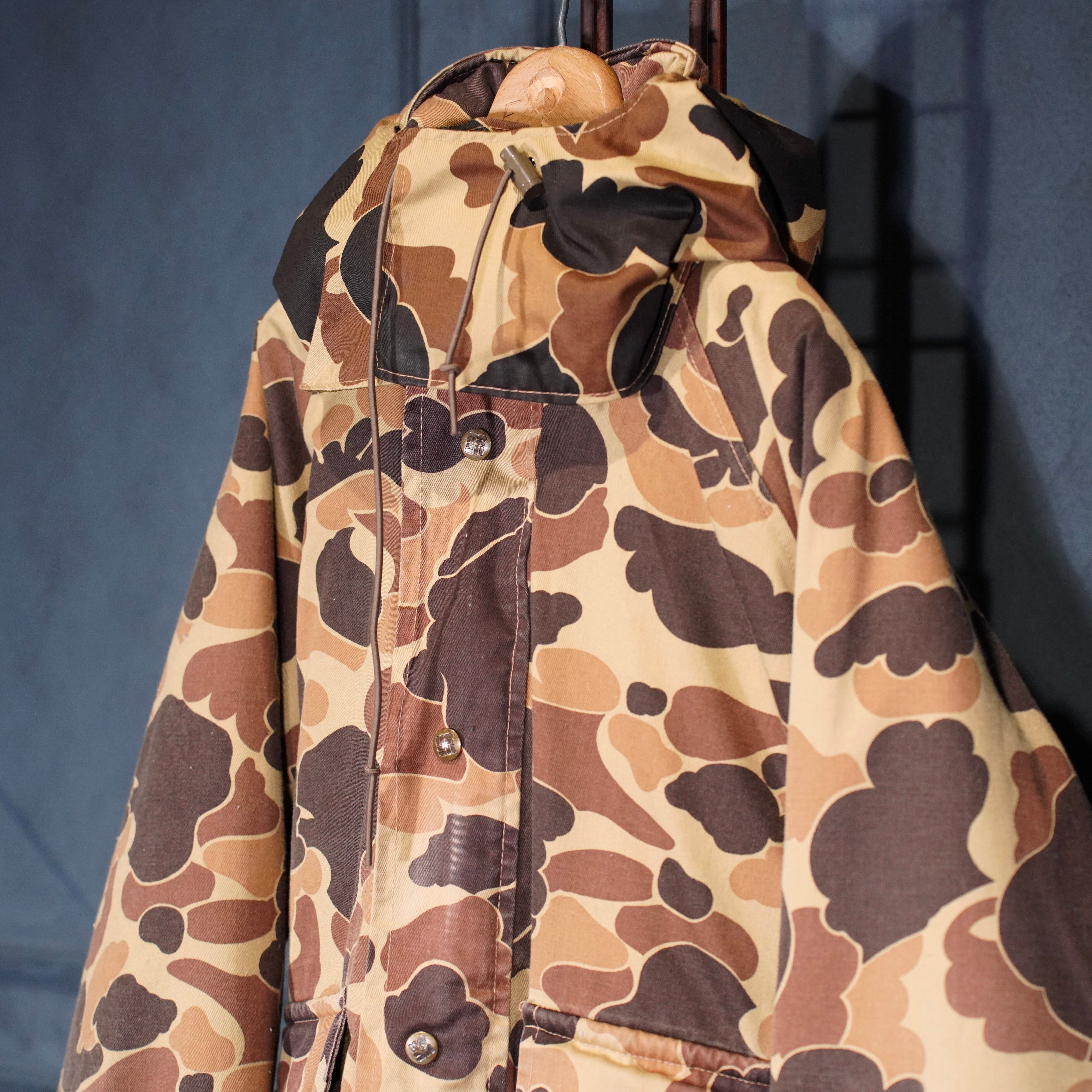80's USA VINTAGE Columbia gore-Tex DUCK HUNTER CAMOUFLAGE