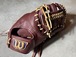 型付け済+ラベル交換済【Wilson】硬式用ファーストミット  ［Wilson中村氏直伝型付け］39型　Dブラウン