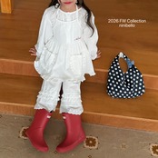韓国子供服 / ninibello / Hazel Apron Dress  / ワンピース *XS~XXL*