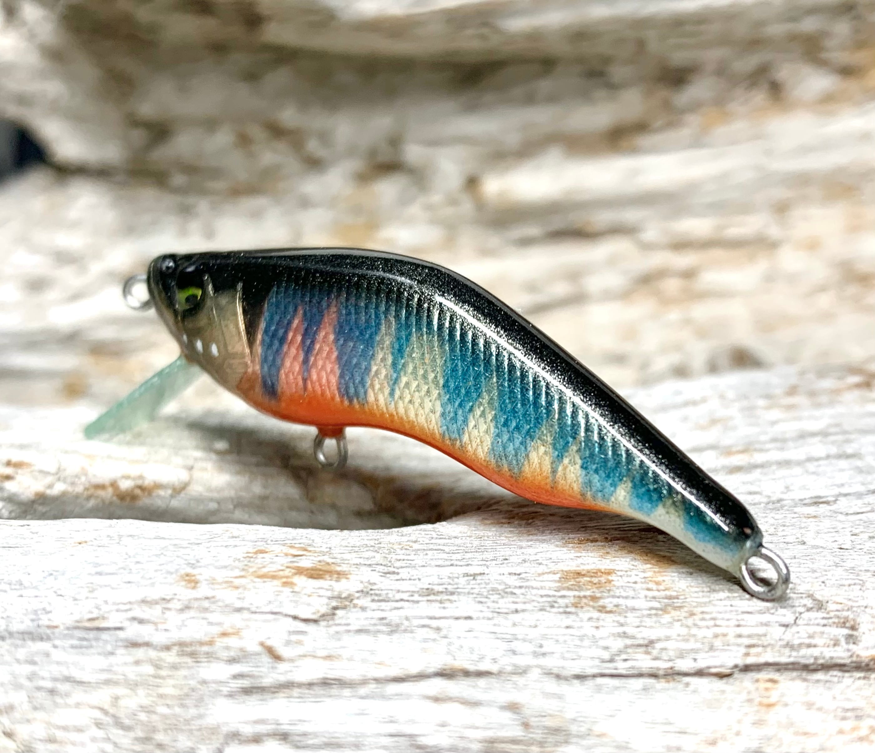 シルバー金具 ハンドメイドミノー 南祐二氏作 マロギル 5.5cm 7g