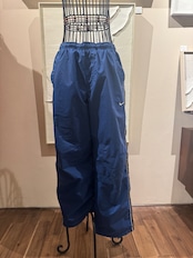 90's-00's NIKE ブルー トラックパンツ