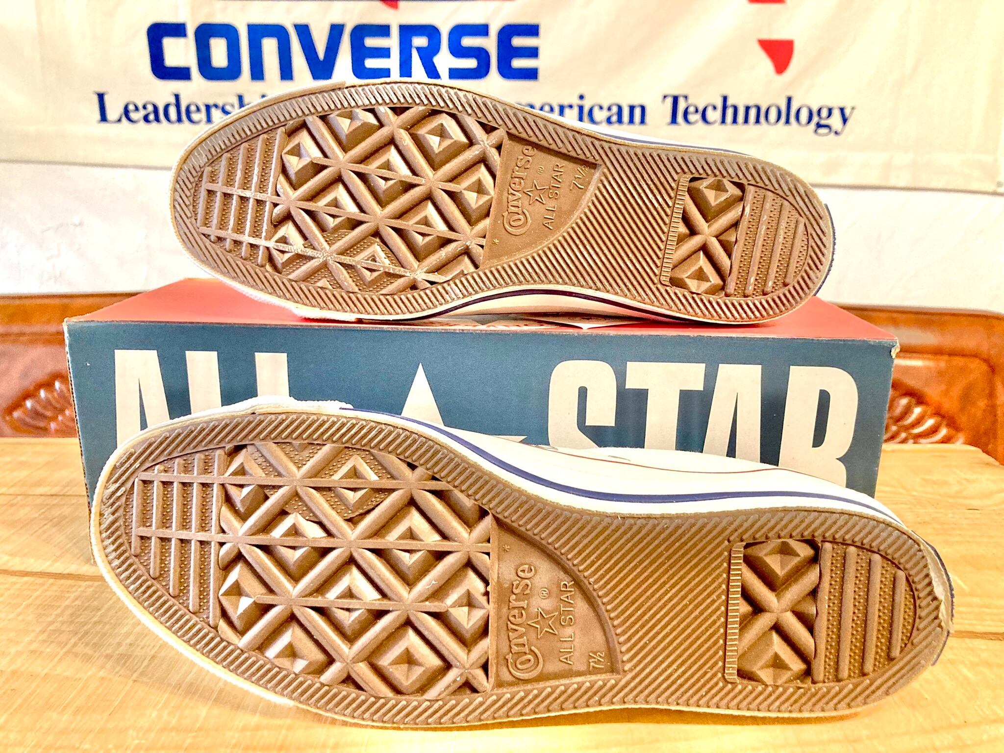 コンバース2000年ラストUSA製オールスターALL STARキナリ白27㎝新品 コンバース2000年ラストUSA製オールスターALL STARキナリ白27㎝新品