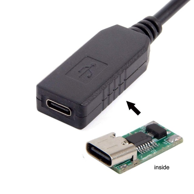 chenyang CY USB C - 長方形 ThinkPad X1 11.0 x 4.5mm 電源プラグ PD 65W エミュレータートリガー 充電ケーブル