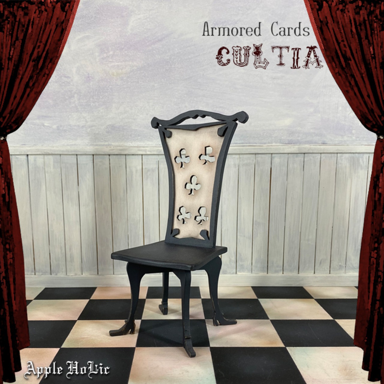 トランプ兵のダイニングセット M  Cultia・カルティア  (ミディブライス ruruko ハルモニアブルーム サイズ)