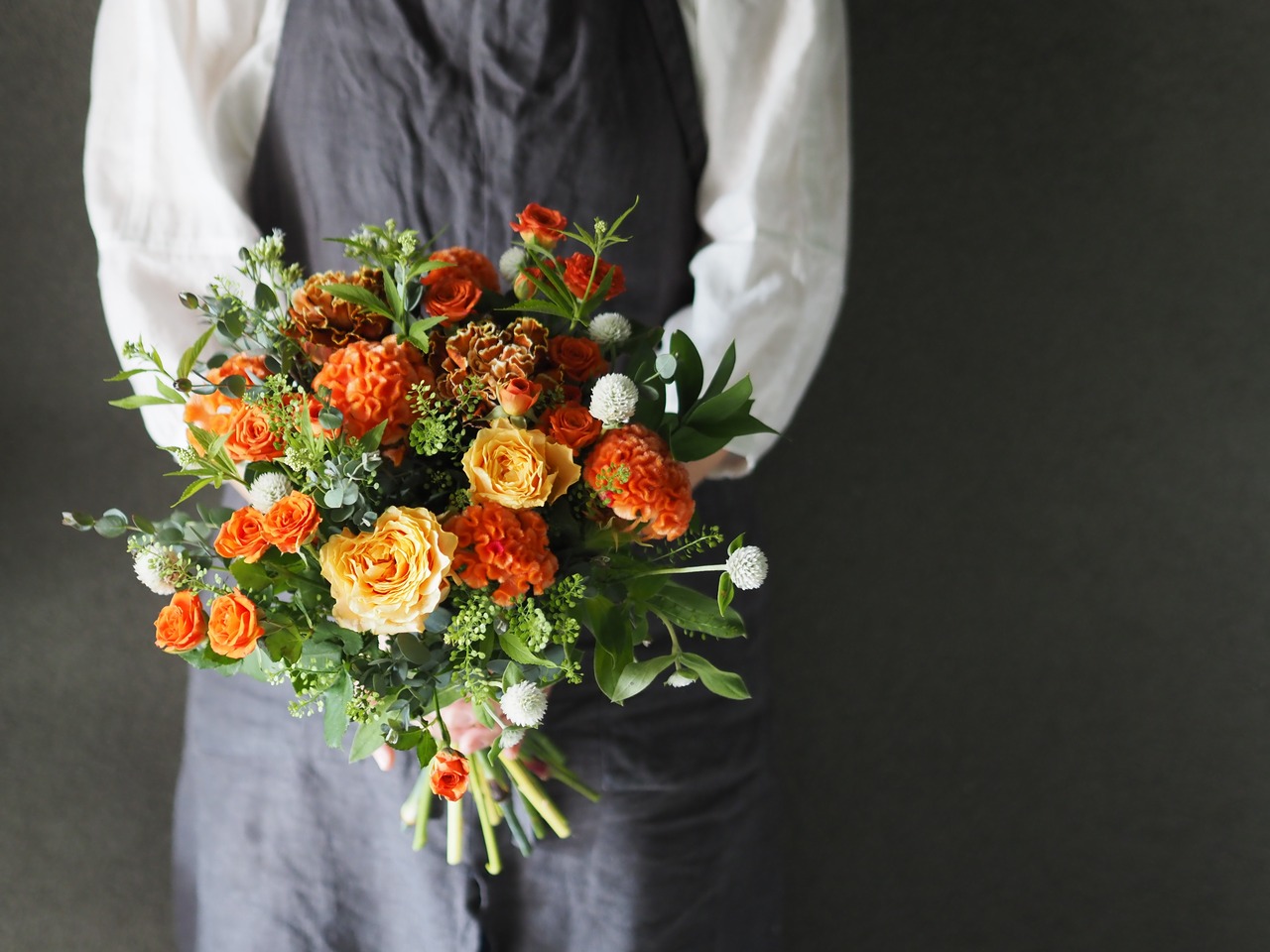 【Fresh bouquet】バースデーカラーブーケ（10月）