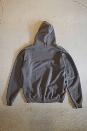 Charcoal Dyed Sweat Hoodie
