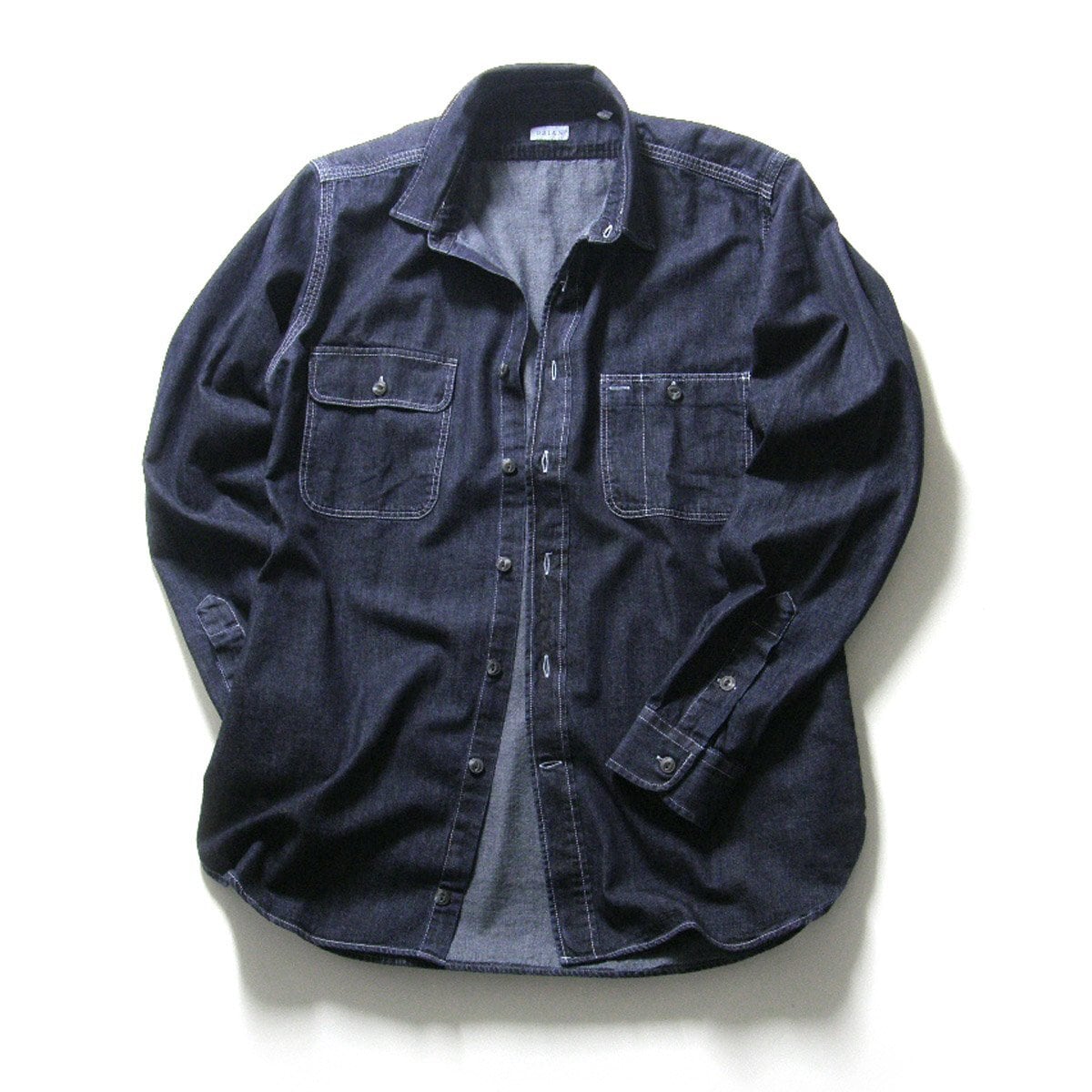 ORIAN × BEAMS F ／ オリアン × ビームスF デニムシャツ イタリア製
