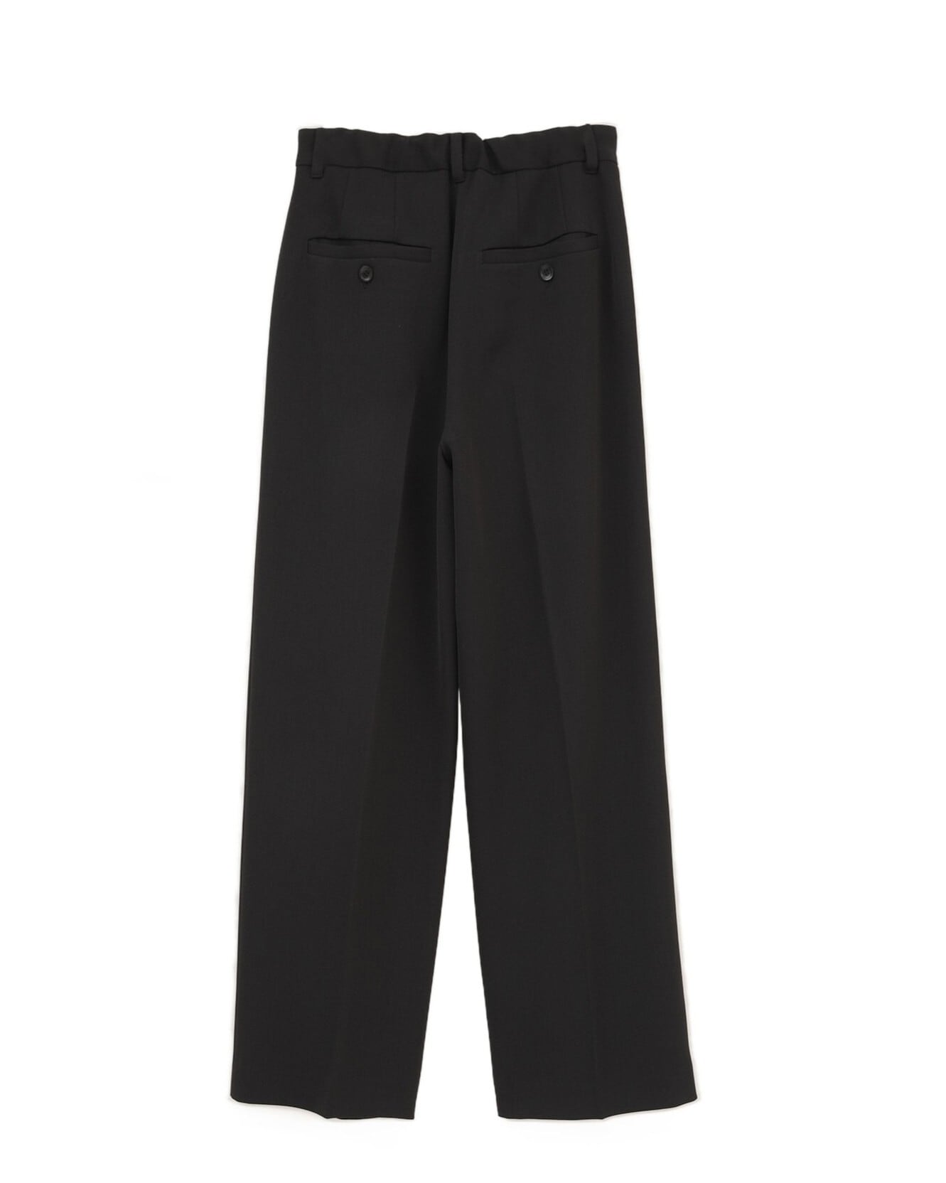 CLANE(クラネ) 2WAY TUCK STRAIGHT PANTS BLACK | サウスオレンジ