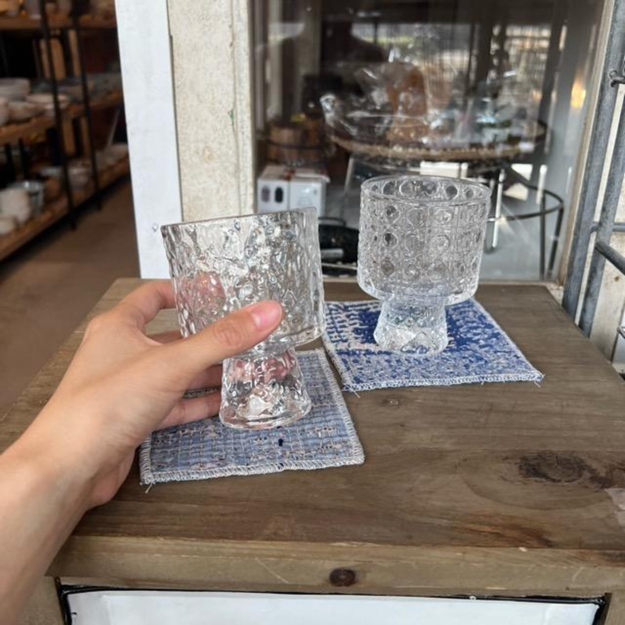 TOPANGA Kitchen　Glass glass　2Type　ガラスグラス　2種　ガラス　グラス　ギフト