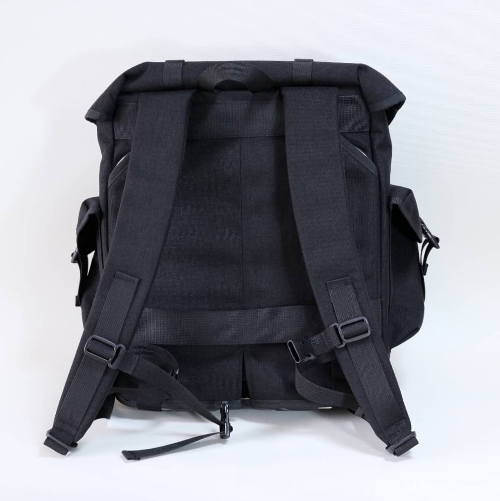 Rucksack for Brompton 1000D Cordura Black | AGHARTA bike packing