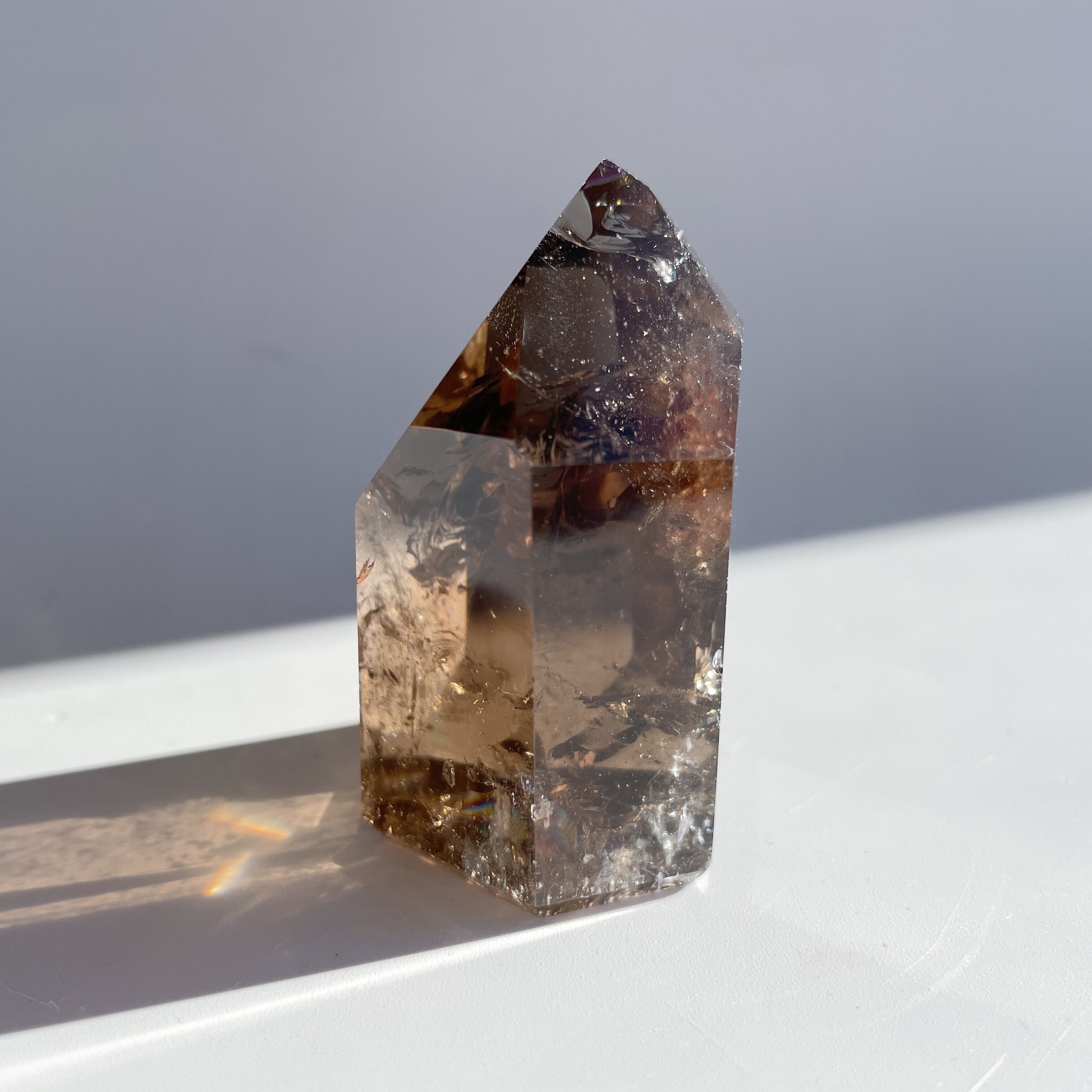 スモーキークォーツ タワー05◇Smoky quartz Tower◇天然石