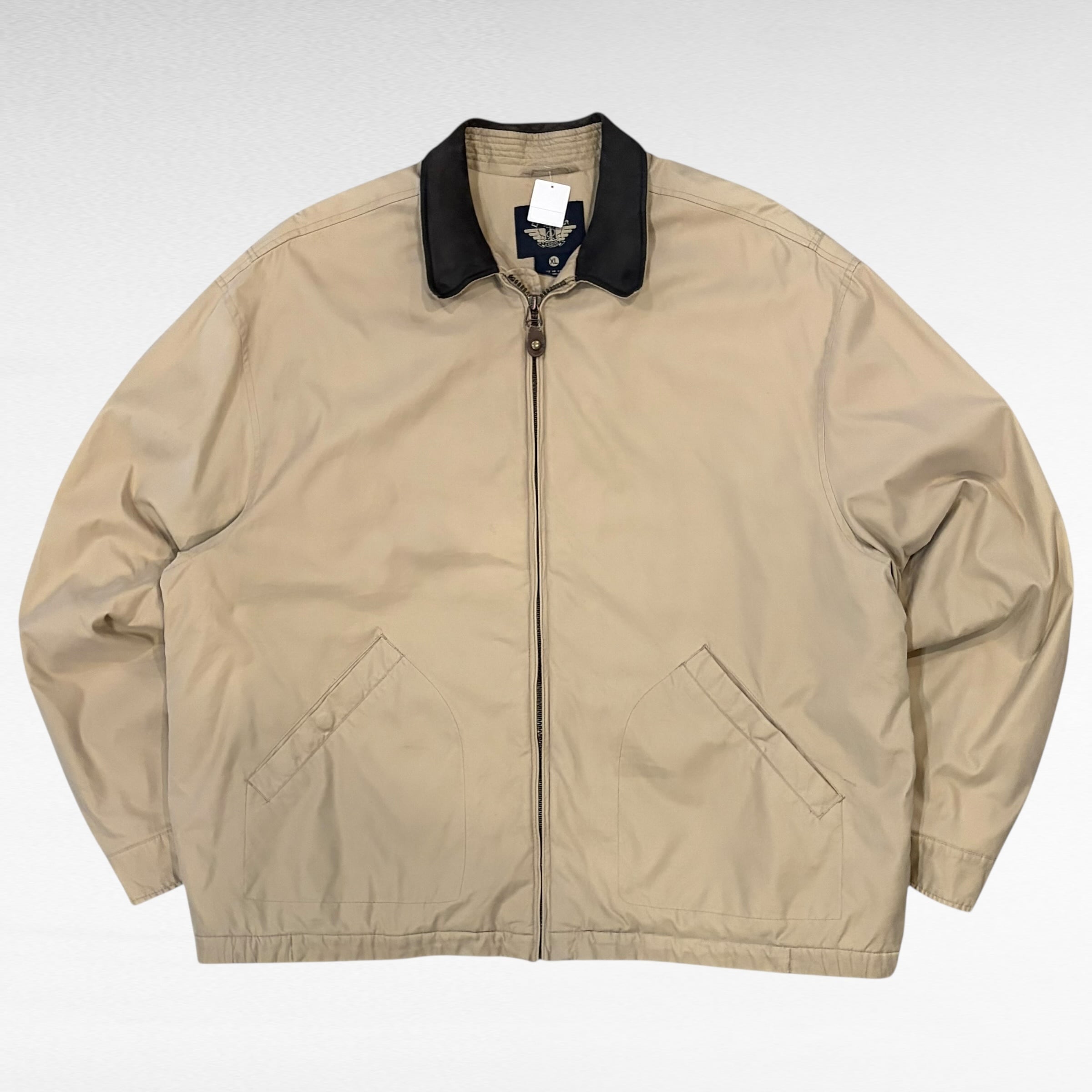 WOODBLOCK】 WIDE SLEEVE DUCK JACKET (Beige) | Pay ID