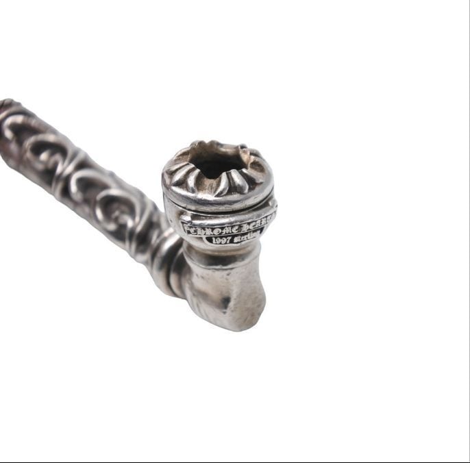 CHROME HEARTS クロムハーツ フィリグリーシルバーパイプ喫煙具 キセル