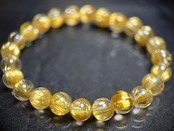 【SS】タイチンルチルクォーツブレスレット(7.5mm)