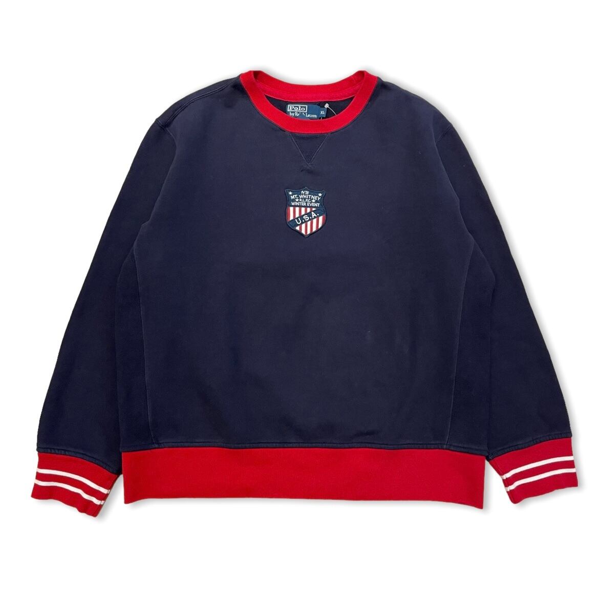 Ralph Lauren(ラルフローレン) USA Patch Sweatshirt 両V スウェットシャツ ネイビー / XL |  JOIN(ジョイン) | 古着 メンズ レディースの通販サイト 福岡