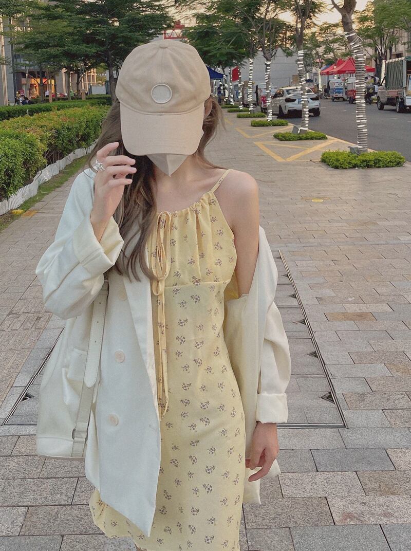 フローラルドレス サマーショートスカート 大人ガーリー スウィート キュート カジュアル 夏物 花柄 ブラックストロベリース41421298414