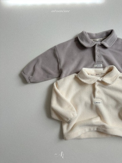 atomeme25wn_Snow Collar T-Shirt