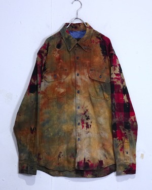 【Caka act2】Special Breach Custom Vintage L/S Flannel Shirt