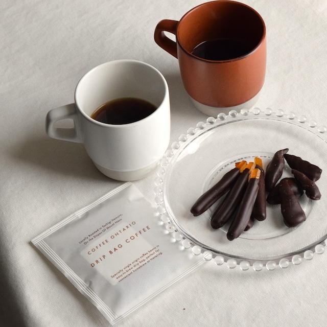 柑橘とコーヒーのセット