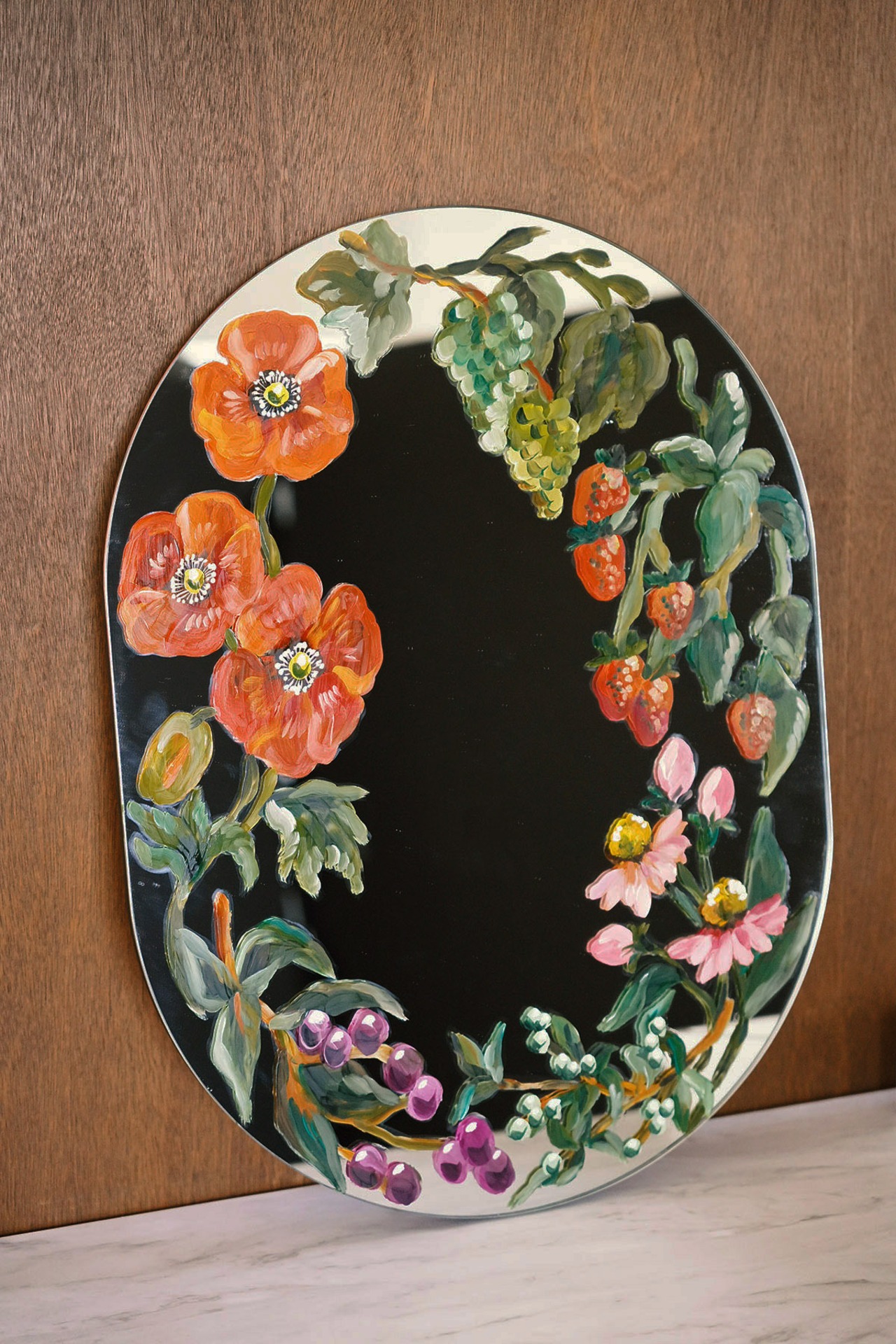 hand paint Miller L size warm garden