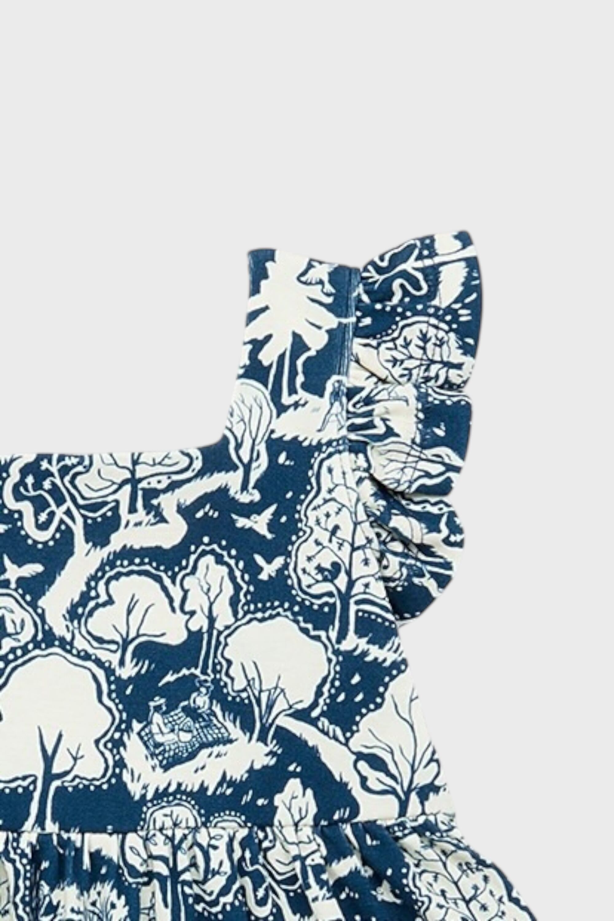 トップス misha&puff Blueslate Submarine Seas 4y Misha & Puff Seaside Button Top Blueslate Baby | RESONASON