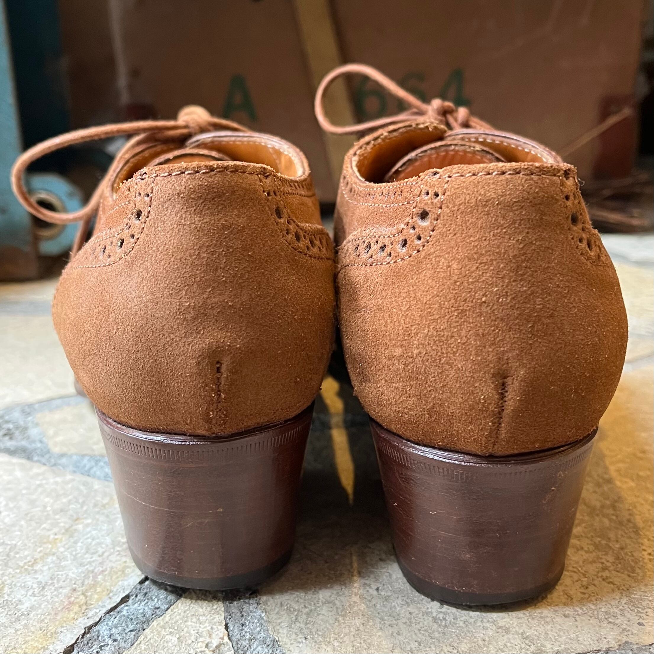 ralph lauren size6 suede shoes ラルフローレン イタリア製スエード 