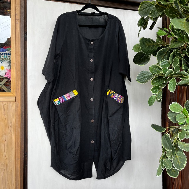 ストーンウォッシュポケットカーディガン