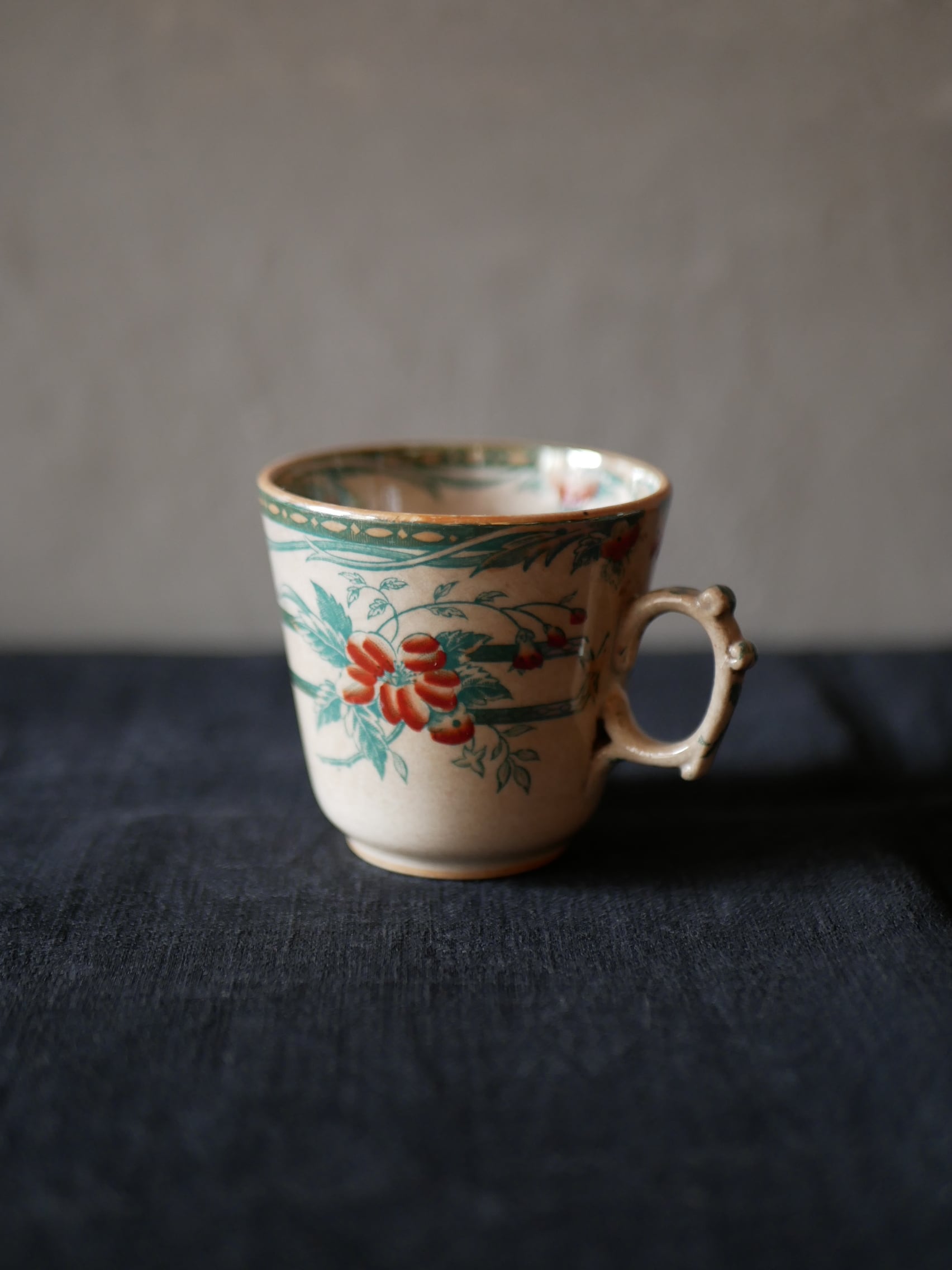 サルグミンヌ窯 デミタスカップ フランスアンティーク アンティークのある暮らし ブロカント