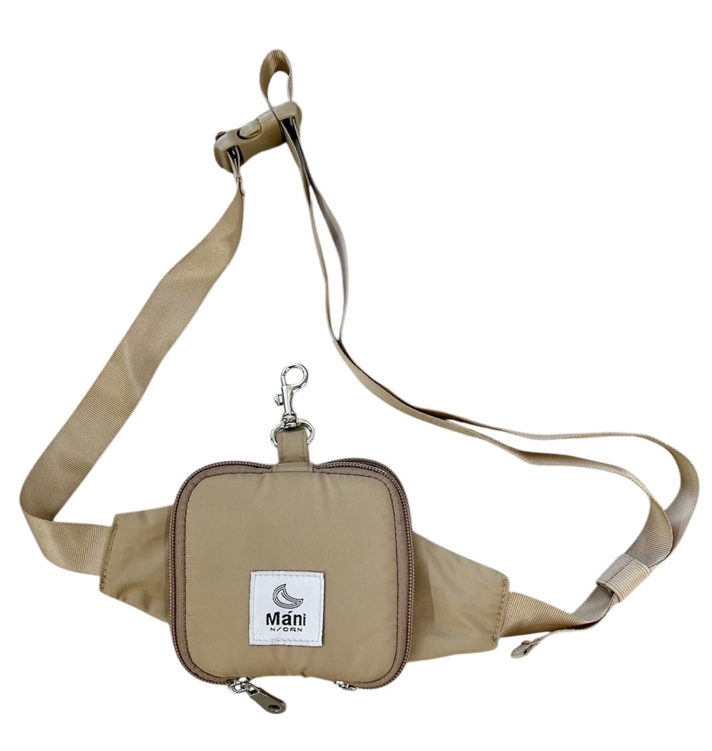 N/ORN 抱っこバッグ ベージュ キッズサポーター付き N/ORN Máni Kids Supporter & Pouch/ノルンマーニ キッズサポーター