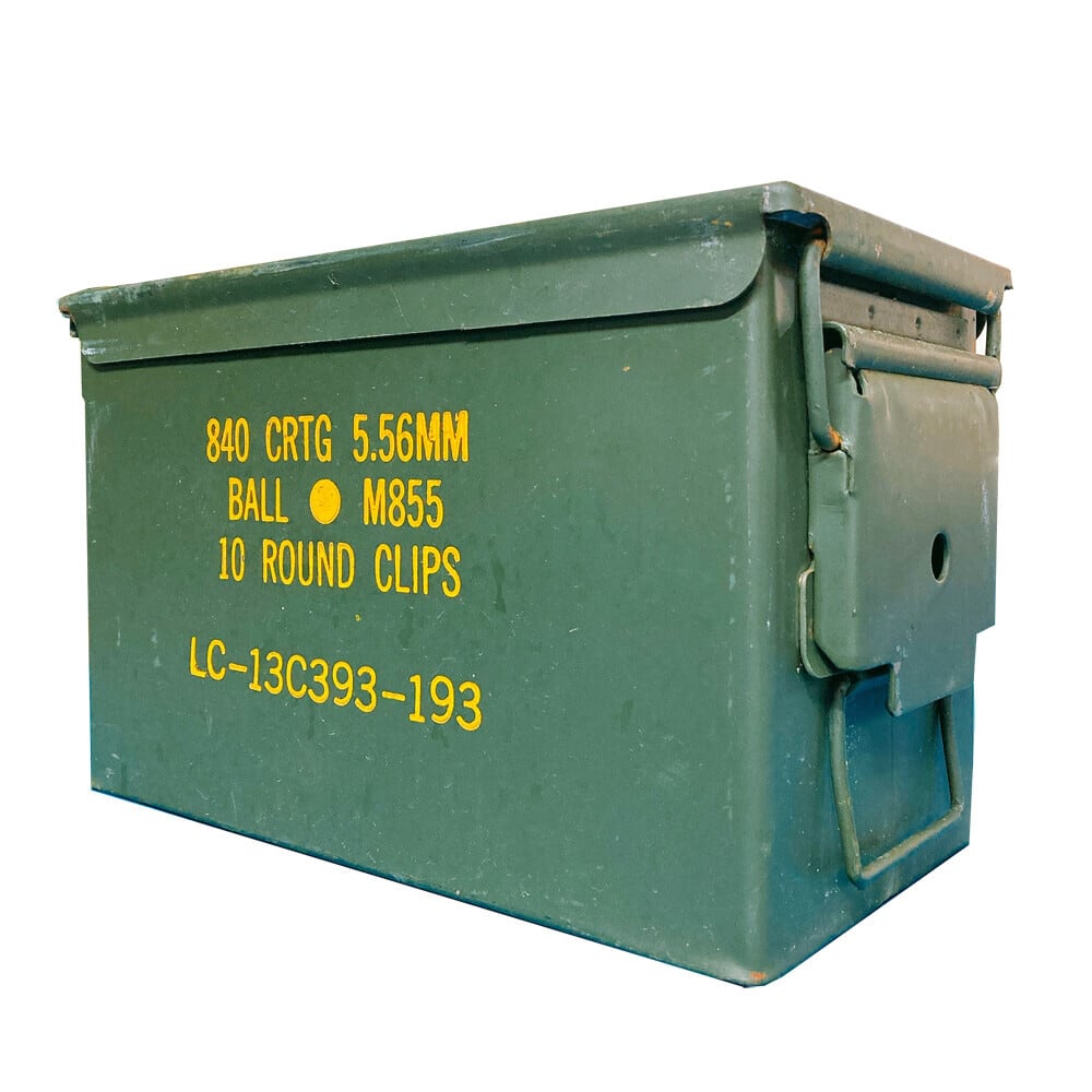 U.S. 米軍 弾薬箱 アンモボックス　収納　 | アメリカン雑貨 プラウドワークス