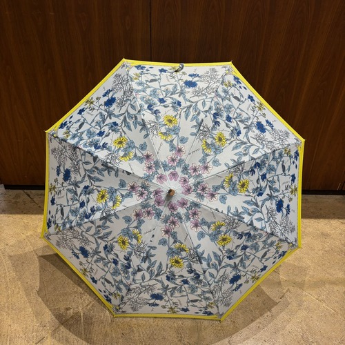 manipuri : 2 晴雨兼用 長傘　(ウッドハンドル) ハーバルガーデン