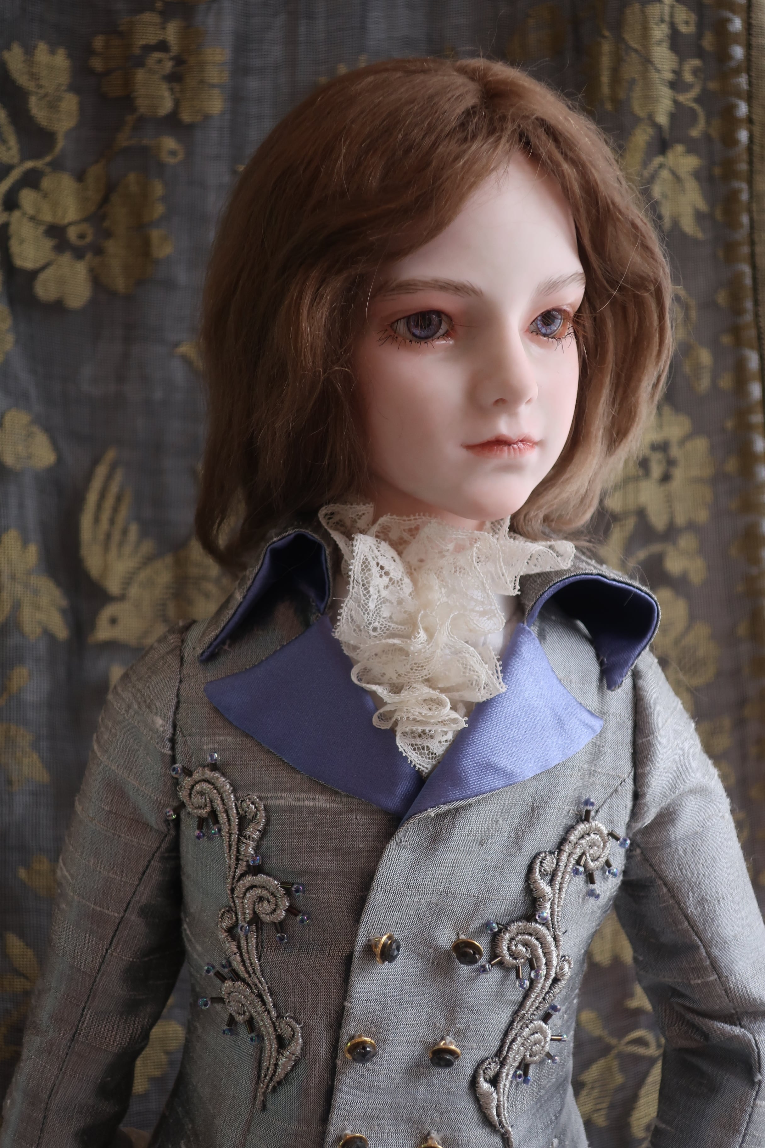 アドルフ王子（約63cm）ビスクドール | 創作人形館ミワドールBASE店