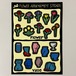 FLOWER ARRANGEMENT STICKER SHEET